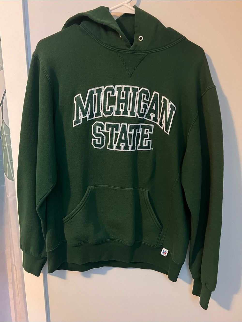 Russell Athletic Michigan State Dark Green Hoodie